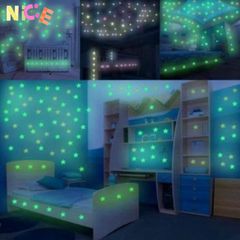 Bộ Ngôi Sao Phát Sáng Dán Tường - 90-100 Hình Trang Trí Đêm Lung Linh Cho Phòng Khách, Phòng Ngủ và Tiệc Tùng ✨🌟