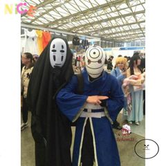 Bộ trang phục Cosplay Vô Diện - Áo Choàng Đen, Mặt Nạ Kaonashi từ Studio Ghibli - Phụ Kiện Hóa Trang Độc Đáo Cho Người Lớn và Trẻ Em