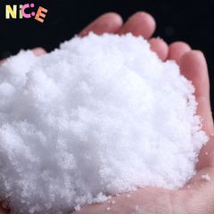 Bông Tuyết Nhân Tạo Trang Trí Giáng Sinh - Đóng Gói 100g & 500g, Tuyết Decor Tạo Không Khí Noel Lung Linh