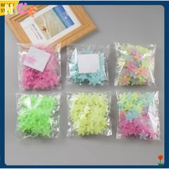 Sticker Dán Tường Ngôi Sao Phát Sáng 3D - Bộ 100 Chiếc Tạo Không Gian Lung Linh Lãng Mạn, Quà Tặng Ý Nghĩa Cho Người Thân