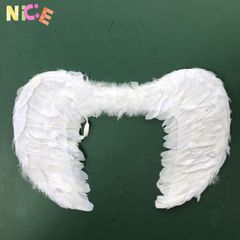 Đôi Cánh Thiên Thần và Ma Hắc Ám Bằng Lông Vũ - Phụ Kiện Cosplay Halloween Cho Trẻ Em và Người Lớn