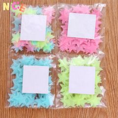 Bộ 100 Ngôi Sao Dạ Quang Đủ Màu - Dán Tường Phát Sáng Lấp Lánh Ban Đêm Cho Phòng Ngủ Trẻ Em, Tạo Không Gian Kỳ Diệu
