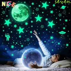 Bộ 100 Hình Dán Ngôi Sao Phát Sáng - Trang Trí Tường Nghệ Thuật Độc Đáo Cho Không Gian Sống Lung Linh