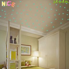 Bộ 100 Hình Dán Ngôi Sao Phát Sáng - Trang Trí Tường Nghệ Thuật Độc Đáo Cho Không Gian Sống Lung Linh