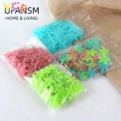 Bộ 100 Nhãn Dán Tường Ngôi Sao Dạ Quang Phát Sáng DIY - Trang Trí Phòng Ngủ Trẻ Em An Toàn, Độc Đáo, Tăng Trí Tưởng Tượng
