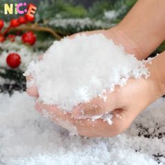 Bột Tuyết Nhân Tạo - Trang Trí Giáng Sinh, Xây Dựng Người Tuyết Đẹp Mắt cho Không Gian Lễ Hội