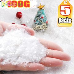 Bột Tuyết Nhân Tạo Trang Trí Giáng Sinh - Hiệu Ứng Tuyết Thực Tế cho Ngày Lễ - Gói 1/3/5, Tạo Không Gian Ấm Cúng Mùa Đông