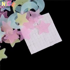 Bộ 100 Ngôi Sao Dạ Quang Phát Sáng - Trang Trí Phòng Ngủ Cho Trẻ Em, Đồ Dùng An Toàn & Bền Bỉ, Tạo Không Gian Lung Linh