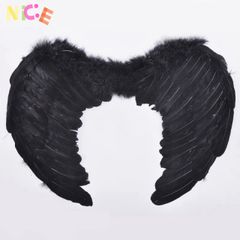 Cánh Thiên Thần Cosplay Halloween Đen Trắng Hồng - Phụ Kiện Hóa Trang Lễ Hội Cho Trẻ Em và Người Lớn