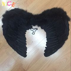 Cánh Thiên Thần Cosplay Halloween Đen Trắng Hồng - Phụ Kiện Hóa Trang Lễ Hội Cho Trẻ Em và Người Lớn
