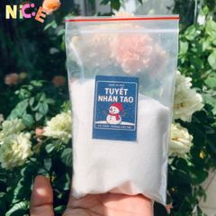 Bột Tuyết Giả 500g SAP - Trang Trí Giáng Sinh, Làm Tiểu Cảnh Mùa Đông, Hiệu Ứng Tuyết Nhân Tạo Tuyệt Đẹp