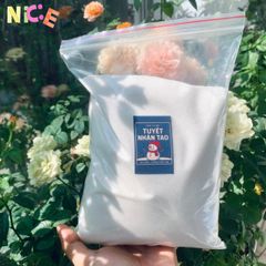 Bột Tuyết Giả 500g SAP - Trang Trí Giáng Sinh, Làm Tiểu Cảnh Mùa Đông, Hiệu Ứng Tuyết Nhân Tạo Tuyệt Đẹp