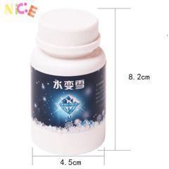 Bột Tuyết Nhân Tạo Đánh Mịn - Slime Mây Giáng Sinh, Hộp 80g và 320g - Trang Trí Lễ Hội Thú Vị Cho Trẻ Em
