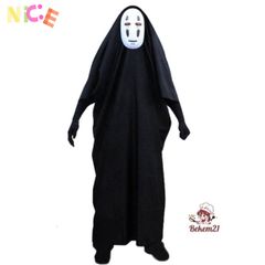 Bộ đồ cosplay Vô Diện - Áo choàng đen và mặt nạ thần kỳ cho sự kiện anime, Halloween - Thời trang không giống ai tại Thaolinh950 Shop