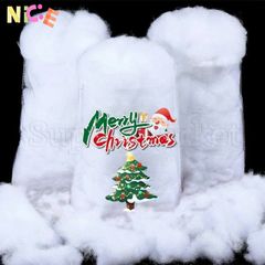 Bông Tuyết Cotton Mềm Trang Trí Cây Thông Giáng Sinh - Tuyết Giả Để Tạo Không Gian Ấm Cúng Noël