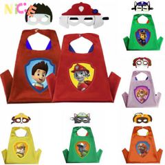 Bộ trang phục Cosplay Paw Patrol - Áo choàng và Mặt nạ cho Halloween, tiệc hóa trang, sự kiện cho bé trai và bé gái