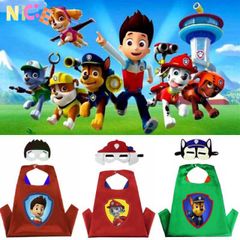 Bộ trang phục Cosplay Paw Patrol - Áo choàng và Mặt nạ cho Halloween, tiệc hóa trang, sự kiện cho bé trai và bé gái