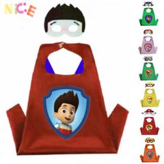 Bộ trang phục Cosplay Paw Patrol - Áo choàng và Mặt nạ cho Halloween, tiệc hóa trang, sự kiện cho bé trai và bé gái
