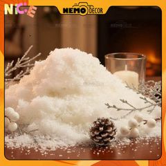 Bột Tuyết Nhân Tạo Nở Dạng Bột (100g/200g) - Trang Trí Giáng Sinh và Tiểu Cảnh Đá - Đem Lại Hiệu Ứng Tuyết Thật Cho Ảnh Nghệ Thuật
