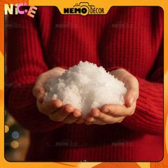 Bột Tuyết Nhân Tạo Nở Dạng Bột (100g/200g) - Trang Trí Giáng Sinh và Tiểu Cảnh Đá - Đem Lại Hiệu Ứng Tuyết Thật Cho Ảnh Nghệ Thuật