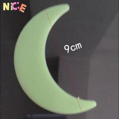 Bộ nhãn dán tường phát sáng 3D - 100 Ngôi sao và 1 Mặt trăng rực rỡ cho không gian lung linh vào ban đêm