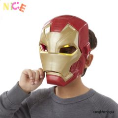 Mặt Nạ Biến Hình Iron Man Cao Cấp - Phụ Kiện Tony Stark Cho Bé Trai Yêu Marvel - Đồ Chơi Hóa Trang An Toàn, Gập Gọn 18x15cm