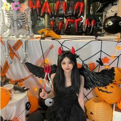 Bộ Cánh Thiên Thần Dễ Thương 3 Món Cho Bé Gái - Lấp Lánh Cosplay Halloween, Giáng Sinh, Trung Thu - Phụ Kiện Biểu Diễn Nghệ Thuật