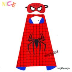 Bộ Trang Phục Siêu Nhân IRONMAN Cho Trẻ Em - Áo Choàng Satin Lụa Và Mặt Nạ Hóa Trang Marvel - Quà Sinh Nhật Tuyệt Vời