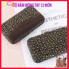 Bộ Dụng Cụ Chăm Sóc Móng Tay Aulyshop 12 Món - Đầy Đủ Dụng Cụ Làm Móng Và Làm Đẹp Cao Cấp, Tiện Dụng Cho Gia Đình