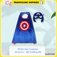 Áo Choàng Siêu Anh Hùng Hopkids - Trang Phục Cosplay Các Nhân Vật Vũ Trụ Điện Ảnh, Halloween, Batman, Spider-Man cho Trẻ Em