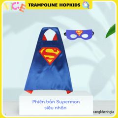 Áo Choàng Siêu Anh Hùng Hopkids - Trang Phục Cosplay Các Nhân Vật Vũ Trụ Điện Ảnh, Halloween, Batman, Spider-Man cho Trẻ Em