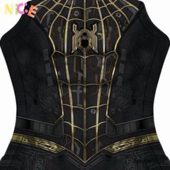Bộ Đồ Liền Quần Hóa Trang Spider-Man No Way Home Cho Bé - Chất Liệu Spandex Mềm Mại, Thiết Kế 3D Đầy Sắc Màu Hóa Trang Halloween, Cosplay
