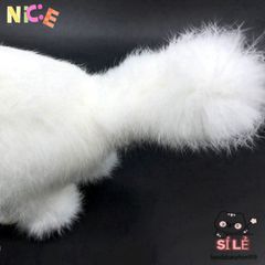 Thú Bông Khử Mùi Hình Mèo Trắng - Than Hoạt Tính Trang Trí Ô Tô & Giữ Không Khí Trong Lành - Phụ Kiện Dễ Thương Cho Xe Hơi