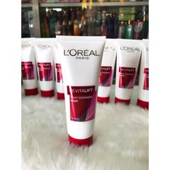 Sữa Rửa Mặt L’Oreal Paris Revitalift 100ml - Làm Sạch Sâu, Săn Chắc Da, Dưỡng Ẩm, Phù Hợp Với Mọi Loại Da, Da Khỏe Mạnh Rạng Rỡ
