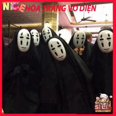 Bộ Trang Phục Halloween Vô Diện Cho Trẻ Em - Phong Cách Hacker Từ Spirited Away - Cosplay Độc Đáo Cho Bé Gái & Bé Trai