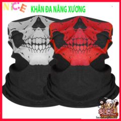 Khẩu Trang Balaclava Đầu Lâu Đa Năng - Bảo Vệ Khi Lái Xe, Hoạt Động Ngoài Trời, Chất Liệu Polyester Cao Cấp, Thiết Kế Thời Trang.