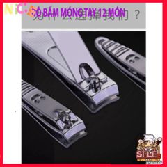 Bộ Dụng Cụ Chăm Sóc Móng Tay 12 Món Inox Cao Cấp - Đẹp Mắt và Tiện Lợi Chăm Sóc Sức Khỏe Móng Tại Nhà