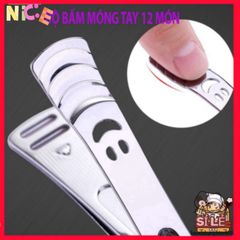 Bộ Dụng Cụ Chăm Sóc Móng Tay 12 Món Inox Cao Cấp - Đẹp Mắt và Tiện Lợi Chăm Sóc Sức Khỏe Móng Tại Nhà