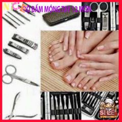 Bộ Dụng Cụ Làm Móng 12 Món Cao Cấp - Thiết Kế Nhỏ Gọn, Dễ Dàng Chăm Sóc Móng Tại Nhà - Quà Tặng Ý Nghĩa