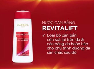 Nước Hoa Hồng Loreal Revitalift Aqua Milky 200ml - Dành Cho Mọi Loại Da, Săn Chắc Da, Giảm Nếp Nhăn, Dưỡng Ẩm Tự Nhiên