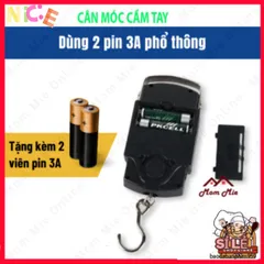 Cân Điện Tử Tiểu Ly Treo Mini 50kg - Cân Bằng Hành Lý và Câu Cá, Màn Hình LCD, Thiết Kế Nhỏ Gọn, Tiện Lợi Mang Theo