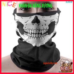 Khăn Phượt Đa Năng Chống Nắng & Chống Bụi - Thiết Kế Hoa Văn Xương Thời Trang Cho Người Yêu Thiên Nhiên và Xê Dịch