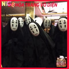 Trang phục Halloween Vô Diện cho trẻ em - Cosplay bé trai, bé gái từ Spirited Away - Bộ đồ vui chơi và lễ hội độc đáo