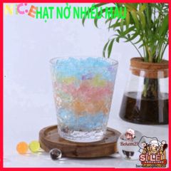 Gói 3 Viên Hạt Nở Khổng Lồ - Tinh Thể 6-8mm Chưa Nở, Nở Cao Đến 5cm - Đồ Chơi Sáng Tạo Cho Trẻ Em, Trang Trí Nhà Cửa Thú Vị