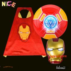 Bộ Đồ Chơi Hóa Trang Siêu Anh Hùng Spiderman - Áo Choàng, Mặt Nạ và Găng Tay Trẻ Em Sáng Tạo Cho Bé Yêu 3-6 Tuổi