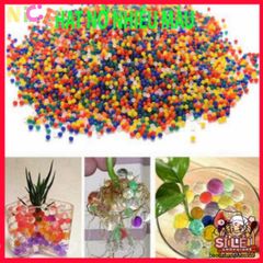 Gói 100 Viên Hạt Tinh Thể Nở Slime - Trồng Cây Không Cần Đất, An Toàn, Dinh Dưỡng Tối Ưu Cho Cây Cảnh, Trang Trí Nhà Cửa