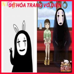 Bộ trang phục Cosplay Vô Diện Spirited Away - Halloween, Chất liệu Cao Cấp, Thời Trang Độc Đáo cho Fan Anime