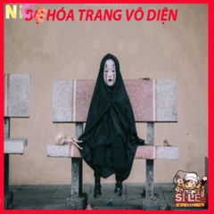 Bộ trang phục Cosplay Vô Diện Spirited Away - Halloween, Chất liệu Cao Cấp, Thời Trang Độc Đáo cho Fan Anime