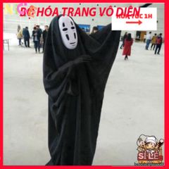 Bộ trang phục Cosplay Vô Diện Spirited Away - Halloween, Chất liệu Cao Cấp, Thời Trang Độc Đáo cho Fan Anime