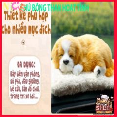 Bông Nhồi Than Hoạt Tính Dễ Thương - Khử Mùi và Trang Trí Xe Cộ, Văn Phòng Hiện Đại và Ấm Cúng